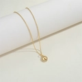 Minimalist gold star necklace with rainbow pendant and sparkling crystal accents - Rainbow