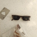 Kids minimalist square sunglasses with transparent smoke grey frames and UV400 lenses - Transparent Gray Frame & Gray Lenses