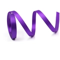 Deep purple 10mm satin ribbon for Halloween party crafts and gift packaging - 5 Yards/Roll / 470# Purple