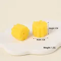Mini grano de maíz amarillo de TPR para joyería DIY y alivio del estrés sensorial - Maíz
