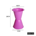 Purple florist bucket liner insert for flower arrangements, size medium, 28cm height - Medium / Purple