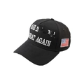 Adjustable / Black Cloth Hat