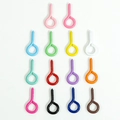 Colorful screw eye pins in various shades for DIY craft jewelry and keychains - Random Mixed Colors