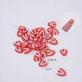 500g bulk strawberry polymer clay slices for DIY crafts and slime nail art - 1cm Strawberry Slice / 500g/Pack