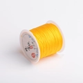 Golden yellow 72# nylon cord spool for handmade jewelry and Chinese knot weaving - Golden Yellow No.23 / Line B / 16 Meters