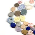 Irregular natural druzy agate crystal slices in various colors for jewelry making - Tower Shape 12-28mm / Mixed Colors