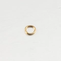 100pcs golden stainless steel 0.8x5mm jump rings for DIY jewelry making connector parts - 18K Vacuum Gold Plated (100 Pcs/Pack)