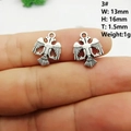Ciondoli aquila a due teste argento antico 13x16mm per gioielli fai-da-te 3 - 3# Aquila Bicefala