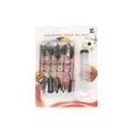 3D Jelly Art Tools Set E with 10 stainless steel needles and a 20ml syringe in packaging - Kit E