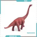 Reddish-brown Apatosaurus dinosaur toy model with realistic skin texture on white background - Apatosaurus (BL-5271)