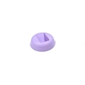 Base rotonda in plastica viola per scatola da esposizione fluttuante 3D trasparente - Base rotonda / Viola Chiaro
