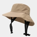 Khaki zonnehoed met brede rand en mesh kinband voor wandelen, vissen en buiten surfen - Eén maat / Khaki