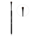 RANCAI E06 eye shadow brush with horse hair bristles and matte black handle - Black E06 Small Eyeliner Smudge Brush