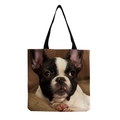 French Bulldog Black White (hm5170)