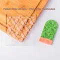 Molde de acrílico para galletas navideñas con diseño de piña para repostería y arcilla - Acrílico / QA0447-Molde de Relieve Patrón de Navidad