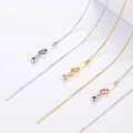 Three-color stainless steel bracelet set in gold, silver and rose gold finishes, 18cm - 18cm Bracelet (Steel Color)