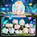 Nine-tailed fox figurines blind box set in 10 unique colors with soft flocking finish - -480 Nine-tailed Fox Flocked Box 9 / Full Box Set