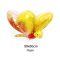 3D Yellow Dragonfly (99x60cm)