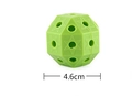 Accessorio per kit costruzione fortezza pallina verde erba 4,6 cm con stelle - Sfera di Connessione Poligonale (1.4g) / Verde