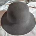 M(56-57cm) / Coffee Round Bowler Hat / Coffee