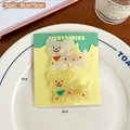 Süße Welpen-Haarklammern in Creme und Hellgelb mit bunten Punkten im Zweierpack - 1# Smiley Gesicht Hund Set