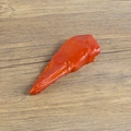 Lifelike PVC imitation braised duck head model in bright orange for video props - Half Duck Head / No Closure