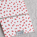 Hauchdünne 5D-Nagelsticker mit Erdbeeren und grauem Karomuster, Modell TS-493 - TS-493 Gitter Erdbeere
