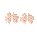 Pair of white baseball print ribbon hair bows with red stitching for girls - White Red Baseball Line