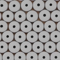 Perline in argilla polimerica grigia a forma di disco per bracciali e collane DIY - Grigio