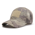 Tactical camouflage baseball cap made of durable ripstop fabric with front velcro patch area - One Size / Grey Digital Camouflage (2#)