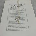 Minimalist 14K gold plated necklace featuring a polished uppercase letter J pendant - Letter-J
