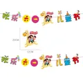 Cartoon animal party banner made of thick paper, 3m long for Children's Day decor - Giraffe Banner (LU-7)