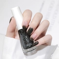 N36 Black Starry Glitter