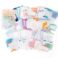 Mo-card ivory white note collection series with 100 sheets for scrapbooking and journaling - Social Store