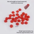 Mini framboise en résine rouge pour bricolage DIY 0,7 cm décor de fruits réaliste - 0.7cm Mûre Rouge (Petit)