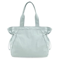 Waterproof 18L light blue nylon tote bag with drawstring for yoga and gym activities - Light Blue
