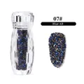 Blue AB crystal micro beads for nail art decorations in faceted bottle style 07 - 07# Blue AB