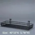 Black Dense Mesh Basket