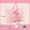 Pink rabbit storage bag medium size 62x44cm for 50-70L capacity waterproof fabric - Pink Rabbit (Medium 62*44CM)