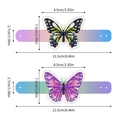 Pulsera de mariposa de diamante DIY para niños con medidas de tamaño detalladas - Estilo 3