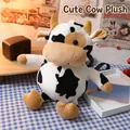 Cute plush cow crossbody bag for kids featuring black and white spots and soft texture - Big Spotted Cow