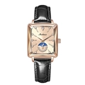 Braunes Lederband Roségold Zifferblatt (EU-Standard)
