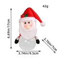 Barattolo di caramelle Babbo Natale in peluche con base in plastica per regali - Babbo Natale