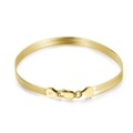 Flat 14K gold plated 925 sterling silver snake chain bracelet with lobster clasp - 16.5cm (4.5mm Width) / 18K Gold
