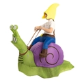 Funny kids inflatable snail costume for parties and Halloween festivals - Children Riding Green Snails / One Size