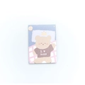 Mini creative cartoon memo pad featuring a blue sleeping bear design for students - Sleeping Bear (SR2008-27)