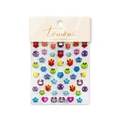 5D jelly cartoon nail art stickers with colorful hearts and animal patterns style 2918 - Cartoon Animals & Hearts (TO-2918)