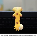 Mini giraffe computer screen and car dashboard figurine decorative ornament 26x40x60mm - 26x40x60mm / Giraffe A Hanging