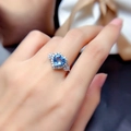 Swiss Blue Adjustable Ring (TZ-17)