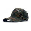 Gorra de béisbol unisex con camuflaje digital y visera curva para sol y actividades al aire libre - L (58-60cm) / Camuflaje 1#